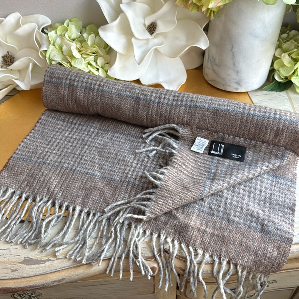 NWOT! Dunhill London 100% Cashmere Scarf